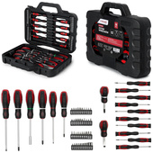 SCHMITH Zestaw wkrętaków śrubokrętów + bity końcówki 58 szt. SCH01S03058