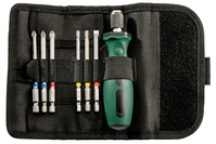 METABO Komplet bitów w zwijanym etui 7 szt. PH PZ Torx SL 626723000