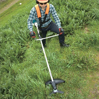 MAKITA Kosa spalinowa 1,45 KM 4-suw głowica+szelki+tarcza EBH341U