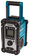 MAKITA Radio budowlane akumulatorowe 18V stereo głośnik + zasilacz DMR116