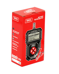 IDEAL Tester akumulatora diagnostyka woltomierz 12V WET GEL AGM EFB BDT107