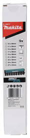 MAKITA Zestaw nasadek udarowych 1/2" 10-27 mm 9 szt. impact Black E-16617