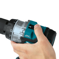 MAKITA Zestaw combo 18V DDF486 + DGA513 korpusy + walizka Makpac DLX2431