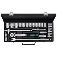 STALCO Zestaw 25 el. kluczy nasadowych S-54009