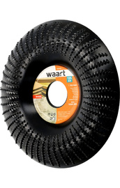 WAART Tarcza do szlifowania tarnik do drewna 125x22,2mm wypukła W24A343