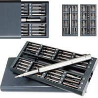 GROSLEY Wkrętak precyzyjny z wymiennymi końcówkami 63 el. GR56013