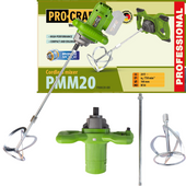 PROCRAFT Mieszadło akumulatorowe 20V BODY do kleju betonu zapraw PMM20