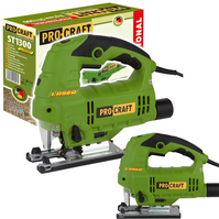 PROCRAFT Wyrzynarka przecinarka sieciowa 800W Uchwyt T Laser LED ST1300