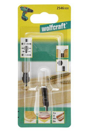 WOLFCRAFT Frez wiertło pogłębiacz pod wkręty 3/8 mm sześciokątny 2546000