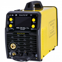 MAGNUM Spawarka półautomat spawalniczy 200A 230V ALU SYNERGIA U MI 220AL CU