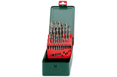 Zestaw wierteł do metalu szlifowane 25 wierteł 1-13mm HSSG METABO 627154000