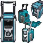 MAKITA Radio budowlane odbiornik 12V 18V 40V XGT LXT DAB MR007G + zasilacz