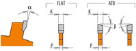 CMT Frez do lamelownicy lamelownica lamelek lameli 100x22 mm 8Z 240.008.04