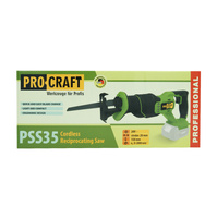 PROCRAFT Piła pilarka szablasta akumulatorowa lisi ogon 20V 10cm BODY PSS35