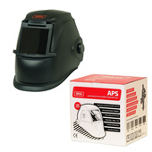 IDEAL Przyłbica maska spawalnicza automatyczna MMA TIG PLASMA APS-500I-FLIP