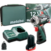 METABO Wiertarko-wkrętarka 12V 34Nm PowerMaxx BS 1x2,0Ah + torba 600079500