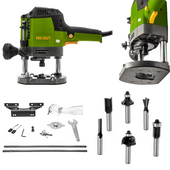 PROCRAFT Frezarka górnowrzecionowa 6/8 mm 1200W POB1200H Frezy regulacja ob