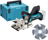 Makita Lamelownica frezarka do połączeń 18V + MAKPAC DPJ180ZJ