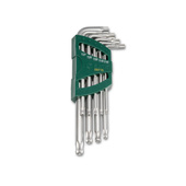 SATA Zestaw 9 kluczy trzpieniowych torx extra długi z kulką  ST09715
