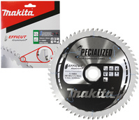 MAKITA Tarcza tnąca piła do cięcia aluminium 190x30mm 60Z Efficut E-16863