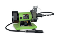 PROCRAFT Szlifierka stołowa dwutarczowa 75mm 150W + elastyczny wał PBG400