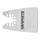 GRAPHITE Skrobak HCS sztywny 52 mm 56H058