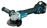 MAKITA Bezszczotkowa szlifierka kątowa 125 mm 18V aku 1x5,0Ah DGA504RTJ1