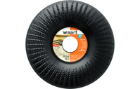 WAART Tarcza do szlifowania tarnik do drewna 125x22,2mm wypukła W24A343