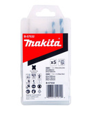 MAKITA Zestaw 5 wierteł do drewna i metalu B-57532