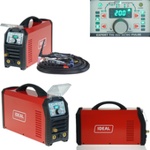 IDEAL Spawarka inwerterowa Expert TIG 220 AC/DC Puls 200A 2T/4T MMA IGBT