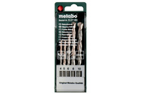 METABO Wiertła do betonu zestaw 5 sztuk 4-10 mm 627180000