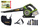PROCRAFT Dmuchawa do liści odkurzacz akumulatorowy 2x20V 2w1 BODY VB20
