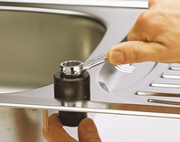 WOLFCRAFT Wycinak otworów do zlewów INOX pod kran 35 mm 3/8 WF3754000