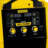 MAGNUM Spawarka inwerterowa MIG/MAG 270 SYNERGIA IGBT 400V U MI 270 SYN