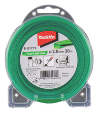 MAKITA Żyłka tnąca nylonowa do kosy podkaszarki 2,0mm koniczyna 30m E-01775