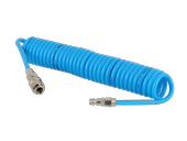 AIRPRESS Wąż spiralny przewód ciśnieniowy do sprężarki 10m 8x5mm 4304206