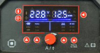 IDEAL Spawarka półautomat spawalniczy TECNO MIG 221 SYNERGIC 200A MMA TIG