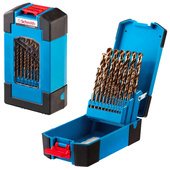SCHMITH Zestaw wierteł do metalu wiertła kobaltowe 1-13 mm 25 szt. SQWCO-02