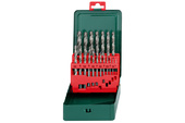 Zestaw wierteł do metalu szlifowane 19 wierteł 1-10mm HSSG METABO 627153000