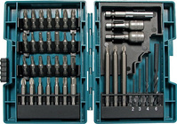 MAKITA Zestaw bitów i wierteł wiertła nasadki uchwyt bit 38 szt. B-54106 
