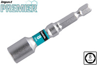 MAKITA Klucz nasadowy nasadka udarowa 8 mm 1/4" Farmer E-03464