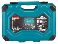 MAKITA Zestaw narzędzi ręcznych 87 szt. klucze adaptery nasadki E-08458