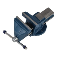 SCHMITH Imadło ślusarskie stałe żeliwne 125 mm z kowadłem SIMS-125