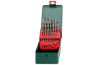 Zestaw wierteł do metalu szlifowane 25 wierteł 1-13mm HSSG METABO 627154000