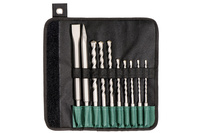 METABO Zestaw wierteł i dłut SDS+ plus kpl 10 szt. ETUI 630824000