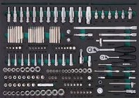 SATA Zestaw wózkowy 368 narzędzi - 6 wkładów piankowych
SC09931-1