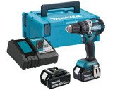 MAKITA Wiertarko wkrętarka udarowa 18V zestaw 2x3,0Ah DHP484RFJ