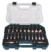 MAKITA Zestaw frezów trzpieniowych palcowych 22 sztuki 8mm D-74778