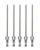 MAKITA Zestaw 5 bitów PH do płyt kg 1/4" końcówki wkrętakowe 130mm 199155-7