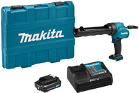 MAKITA Akumulatorowy wyciskacz do kleju silikonu 12V CXT 1x2,0Ah CG100DSAA